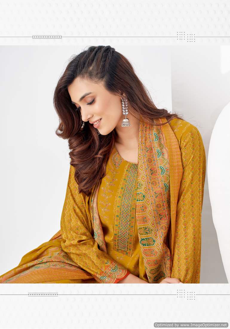 Pushpa Vol 2 By Suryajyoti Modal Embroidery Dress Material Wholesale Market In Surat

